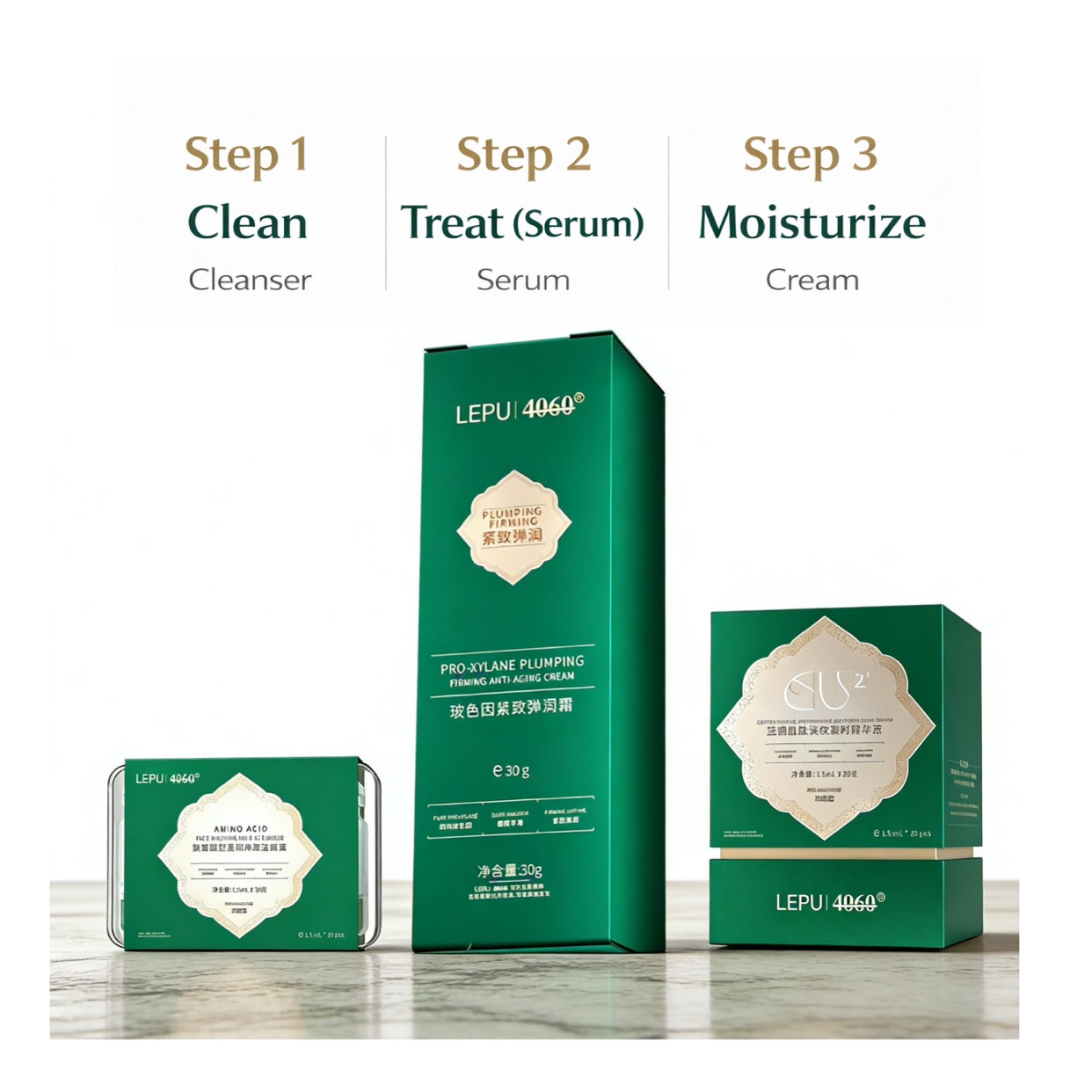 Men’s 3-Step Essential Skincare Set|男士三步基础护肤套装