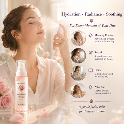 Mel Elegance Bulgarian Damask Rose Facial Mist